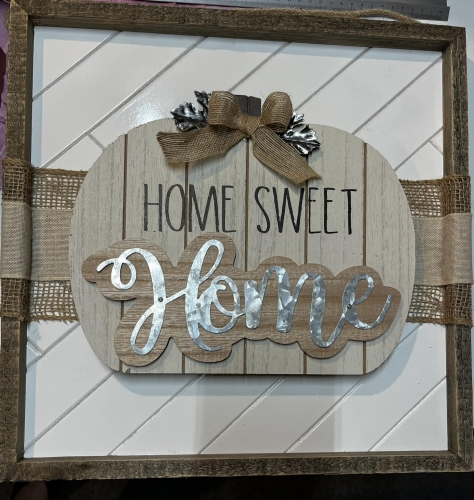 HOME SWEET HOME WALL DECOR